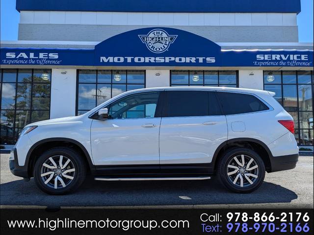 White 2020 Honda Pilot EX-L AWD SUV / Crossover All-Wheel Drive Automatic