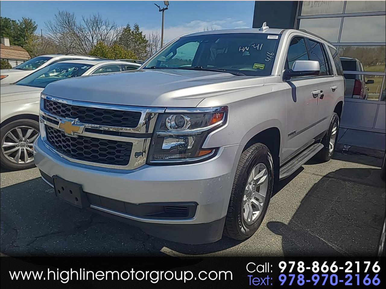 Chevrolet Tahoe 4WD 4dr LT 2019