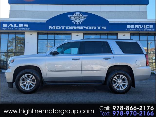 Silver 2019 Chevrolet Tahoe LT 4WD SUV / Crossover Four-Wheel Drive Automatic
