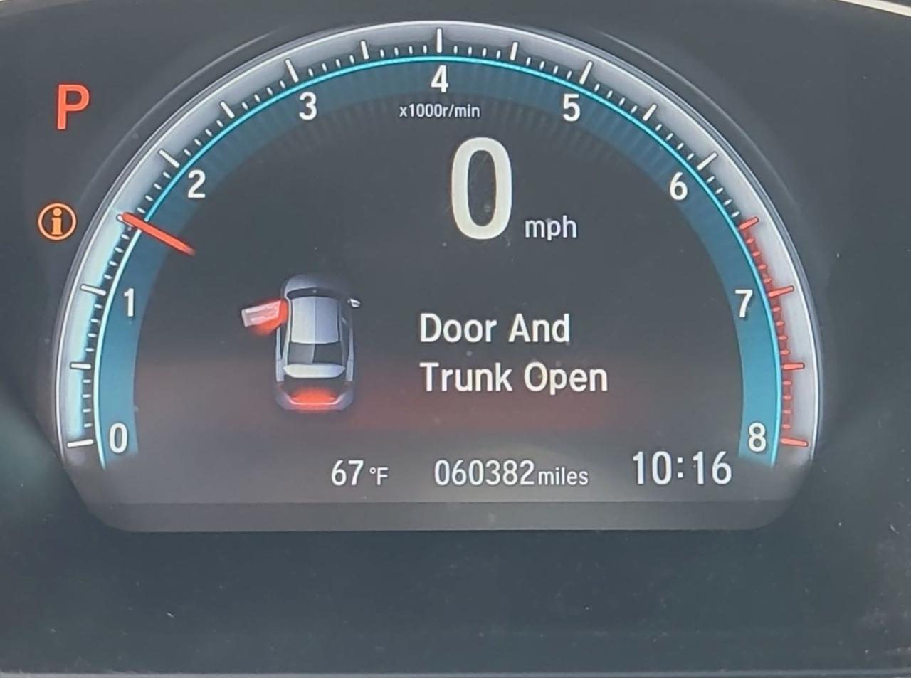 Honda Civic Sedan 4dr CVT Touring 2016