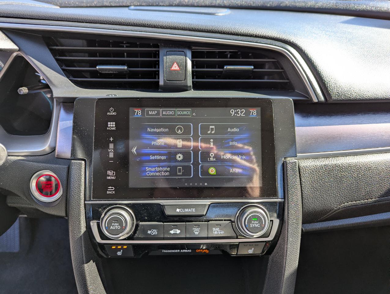 Honda Civic Sedan 4dr CVT Touring 2016