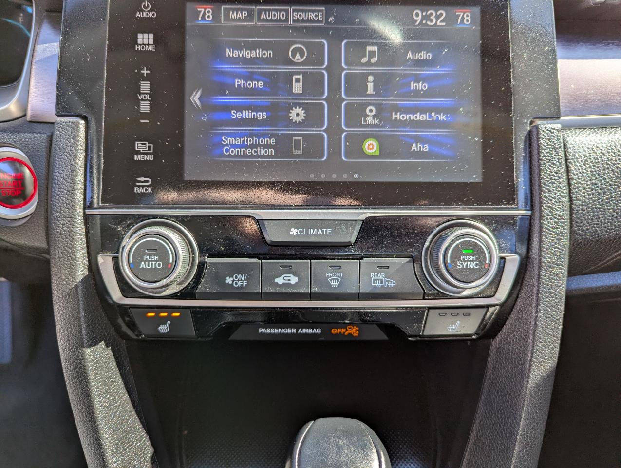 Honda Civic Sedan 4dr CVT Touring 2016