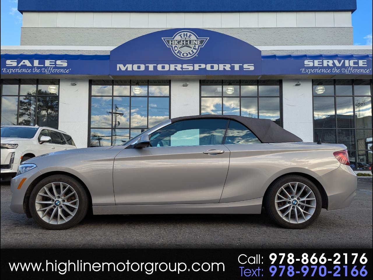 BMW 2 Series 2dr Conv 228i xDrive AWD 2015