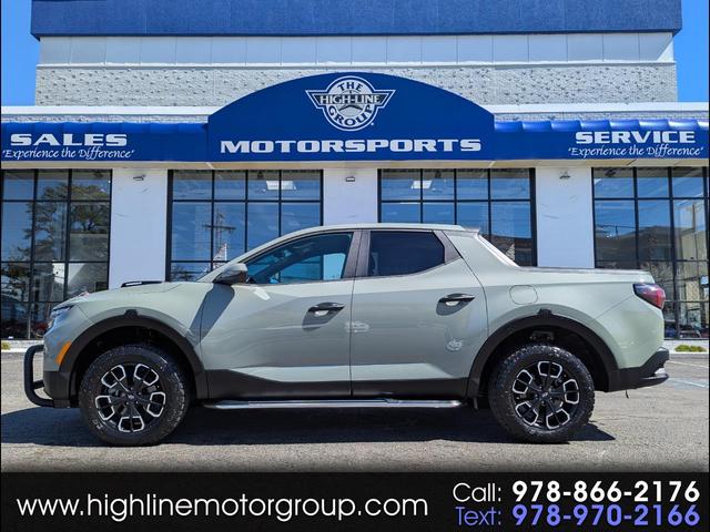 Gray 2022 Hyundai Santa Cruz SE Crew Cab AWD Pickup Truck All-Wheel Drive Automatic