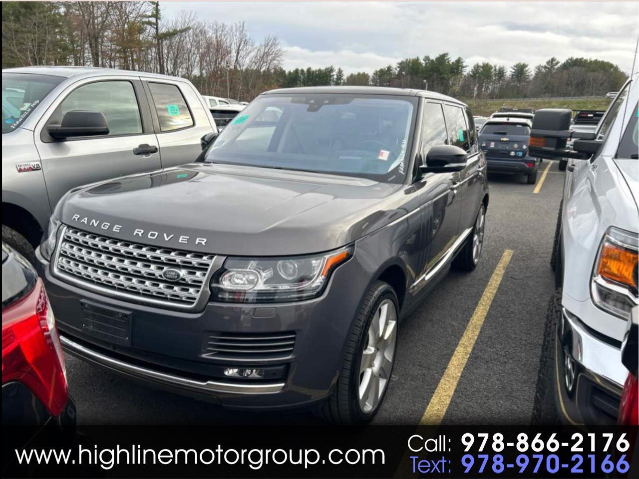 Land Rover Range Rover V8 Supercharged LWB 2017