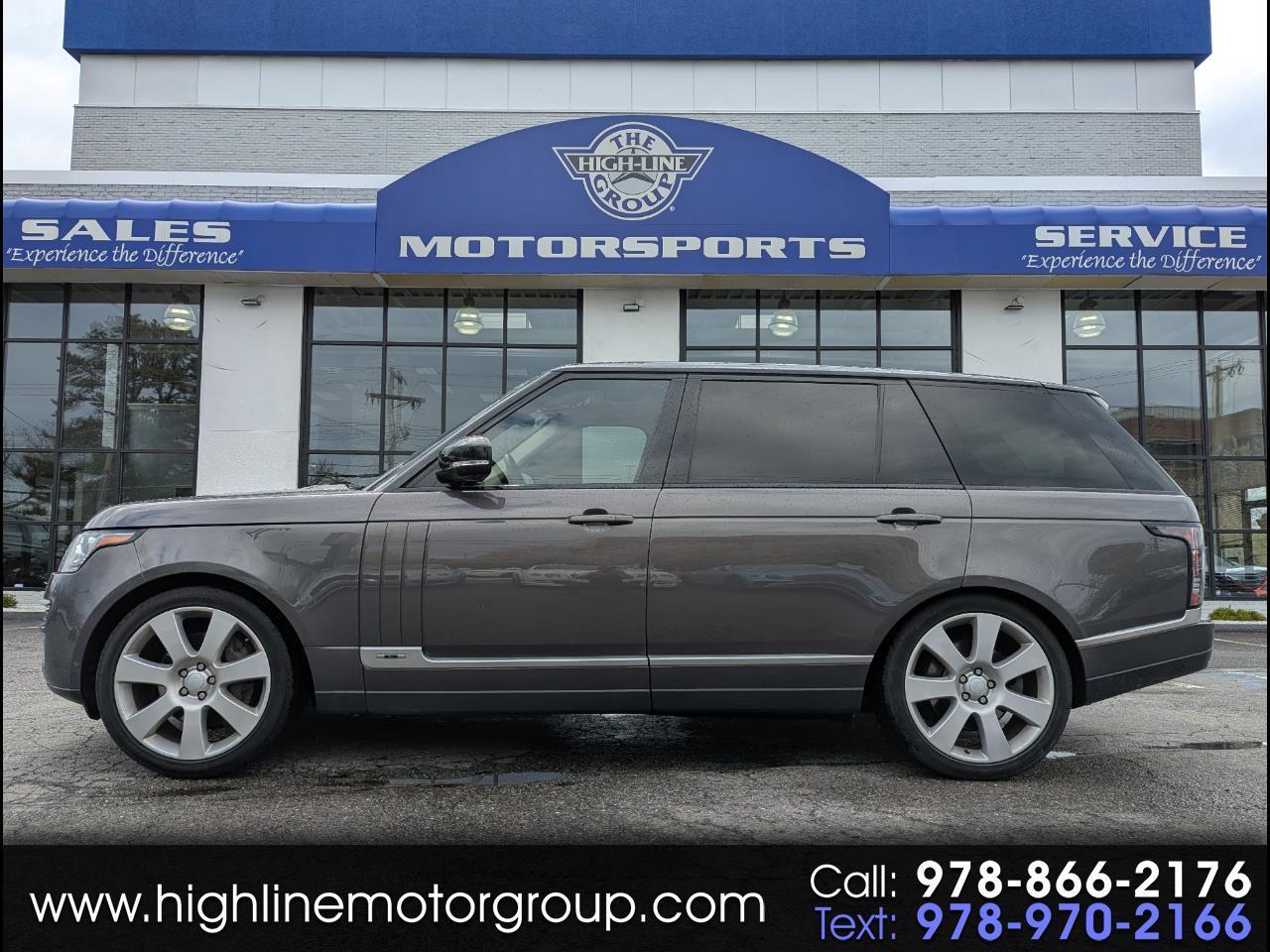 Land Rover Range Rover V8 Supercharged LWB 2017