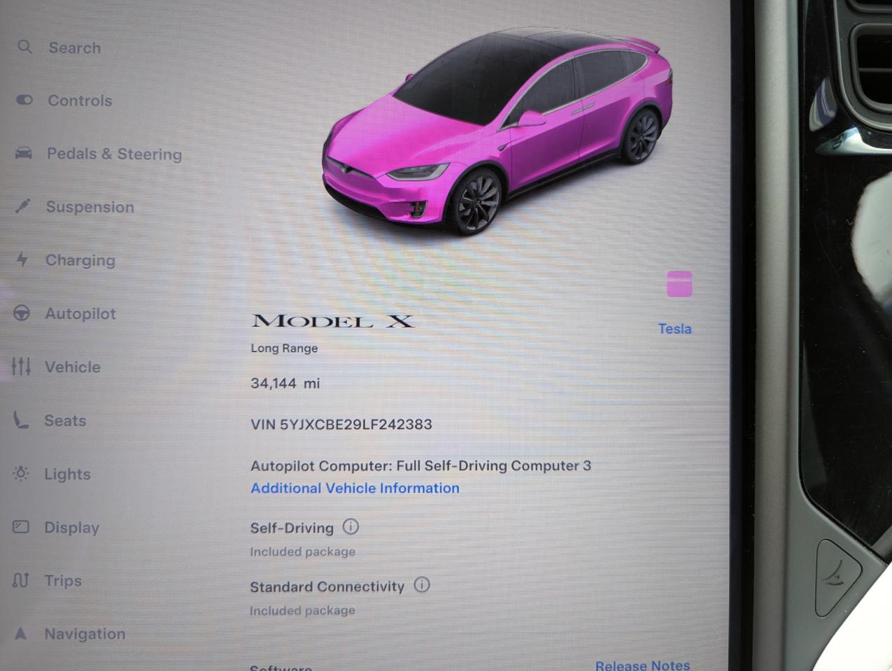 Tesla Model X Long Range Plus AWD 2020