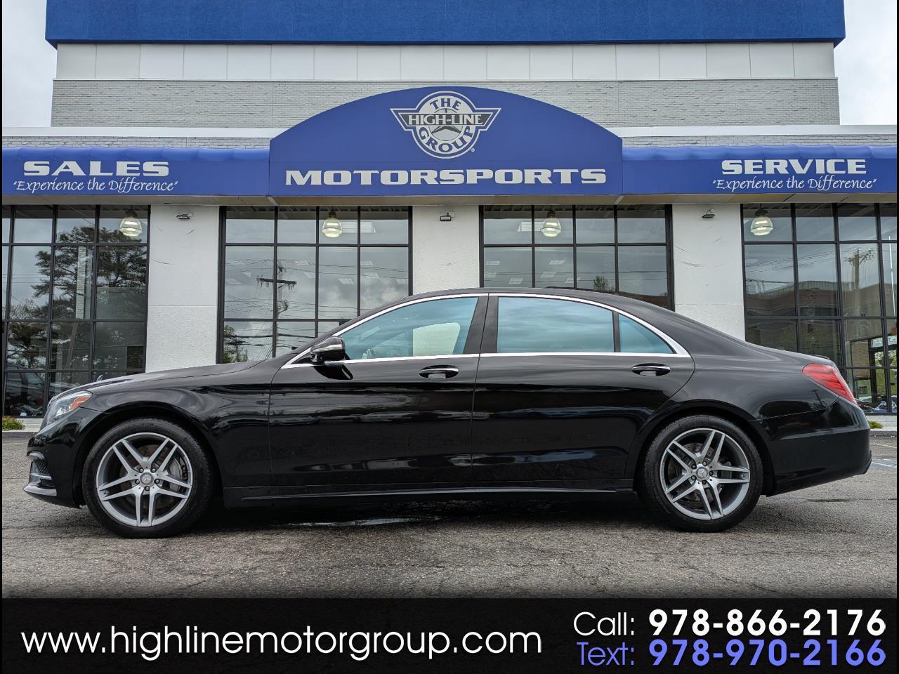 2016 Mercedes-Benz S-Class 4dr Sdn S 550 4MATIC