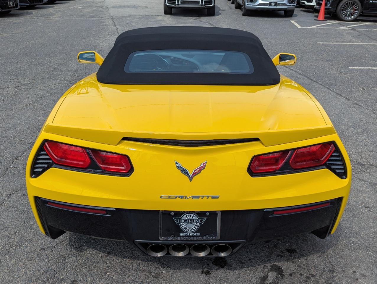 Chevrolet Corvette 2dr Stingray Z51 Conv w/2LT 2015