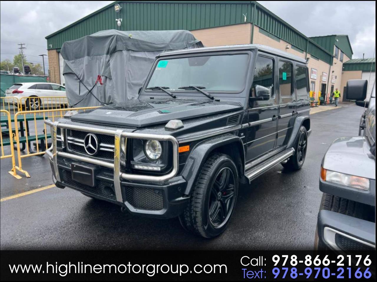 Mercedes-Benz G-Class AMG G 63 4MATIC SUV 2017