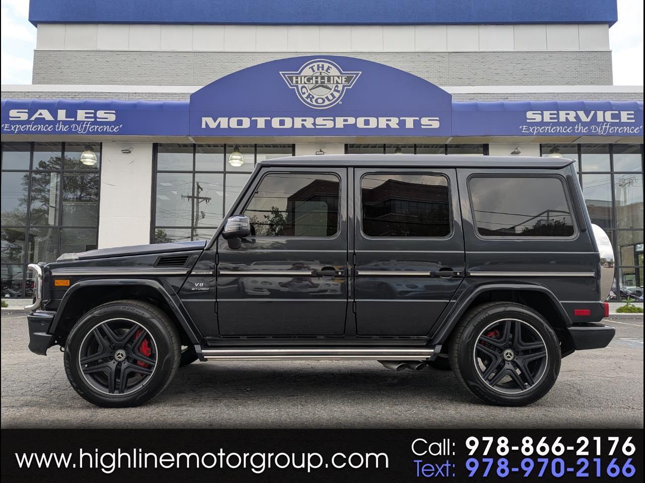 2017 Mercedes-Benz G-Class AMG G 63 4MATIC SUV