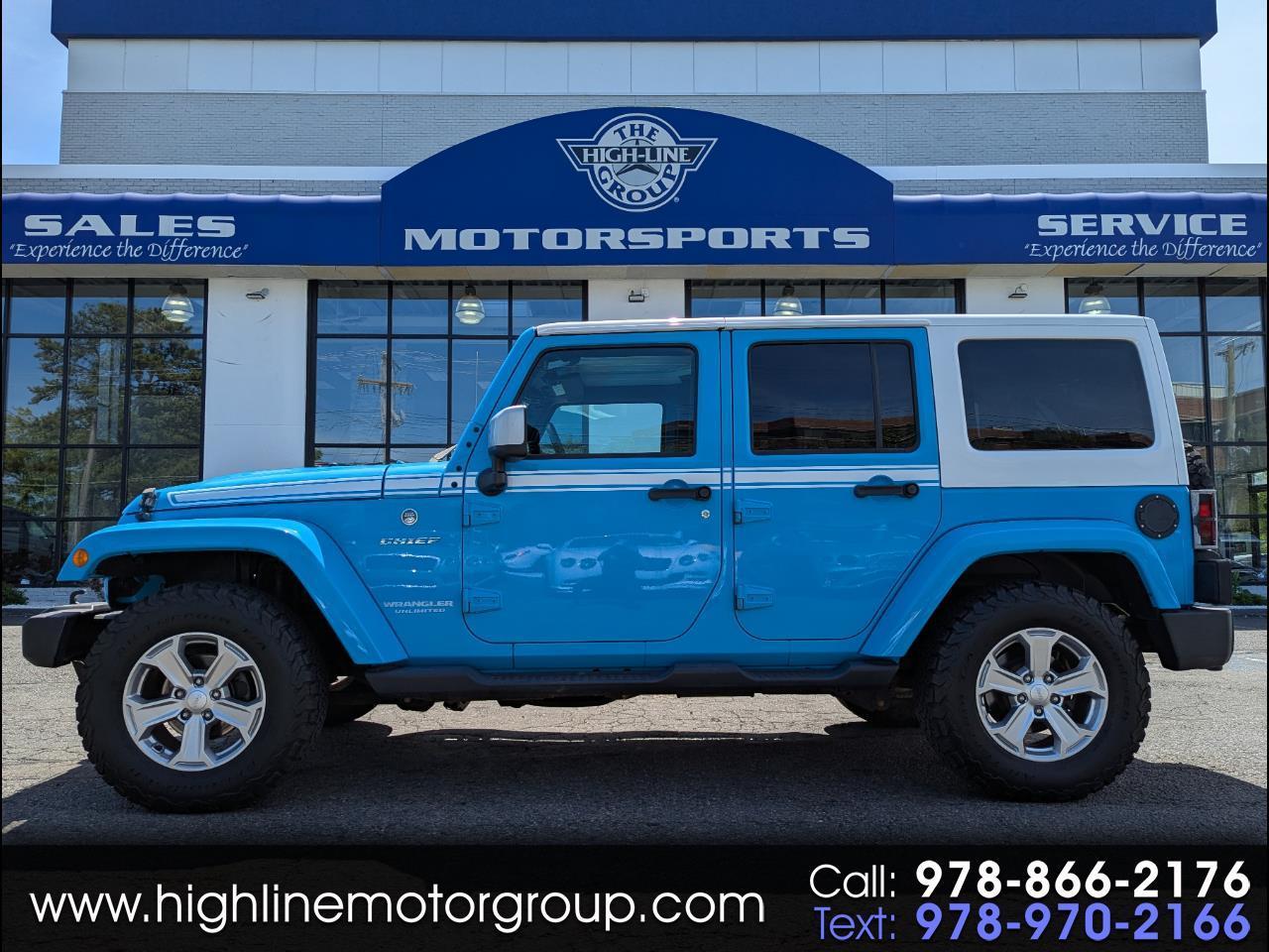 Jeep Wrangler Unlimited Chief Edition 4x4 *Ltd Avail* 2017