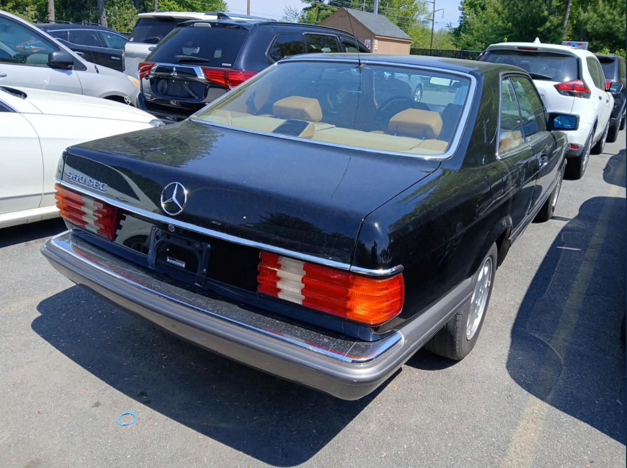 Mercedes-Benz 560 Series 2dr Coupe 560SEC 1991