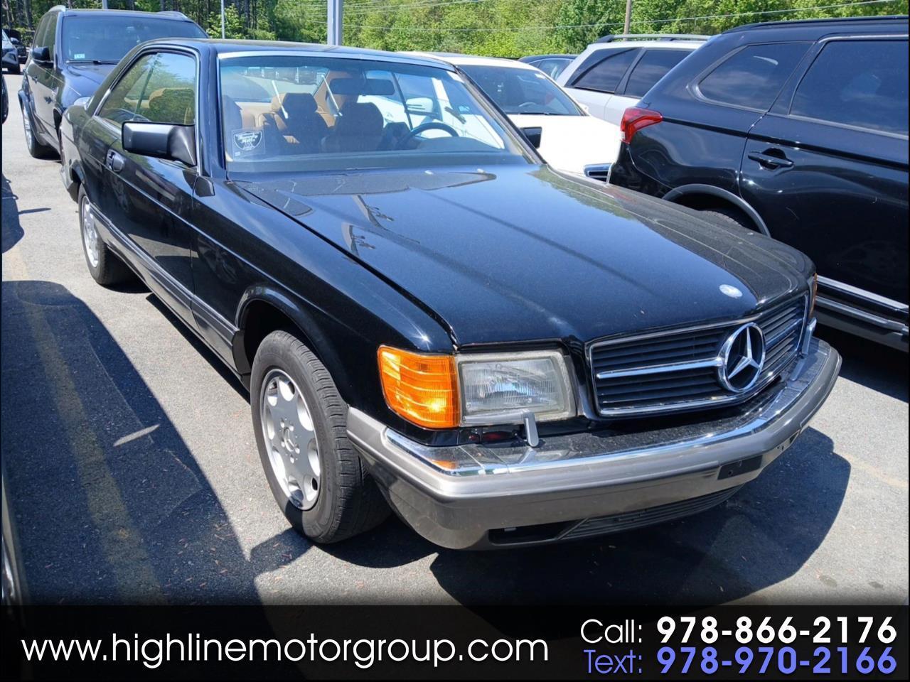 Mercedes-Benz 560 Series 2dr Coupe 560SEC 1991