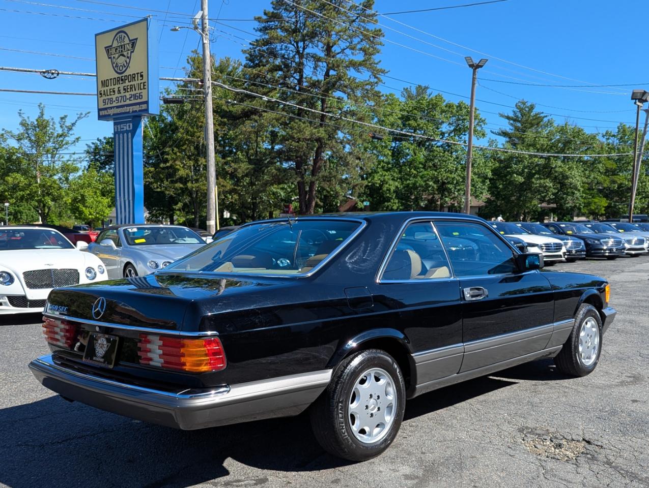 Mercedes-Benz 560 Series 2dr Coupe 560SEC 1991