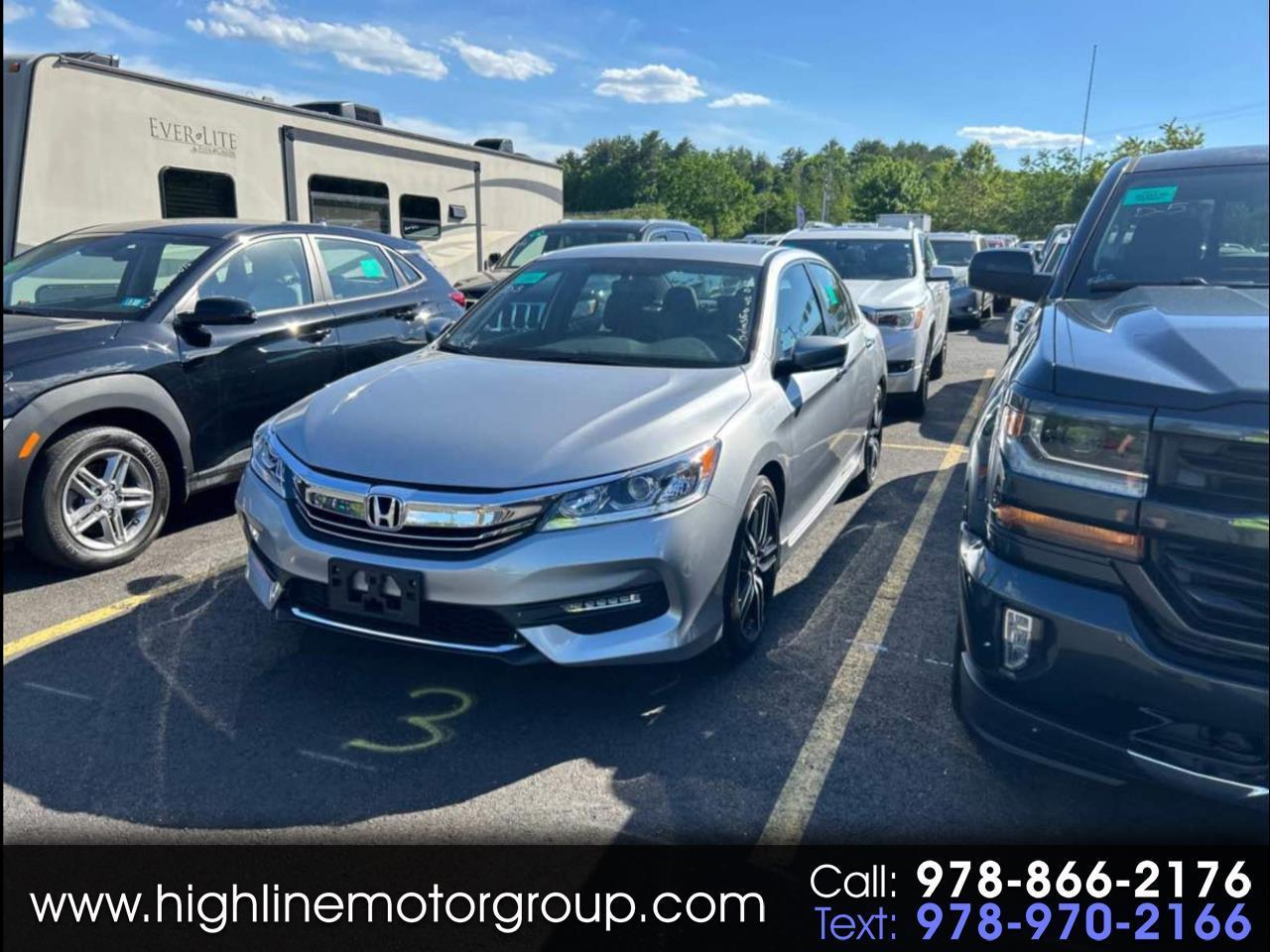Honda Accord Sedan Sport SE CVT 2017
