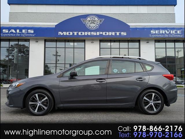 Black 2019 Subaru Impreza 2.0i Premium Hatchback AWD Hatchback All-Wheel Drive Automatic