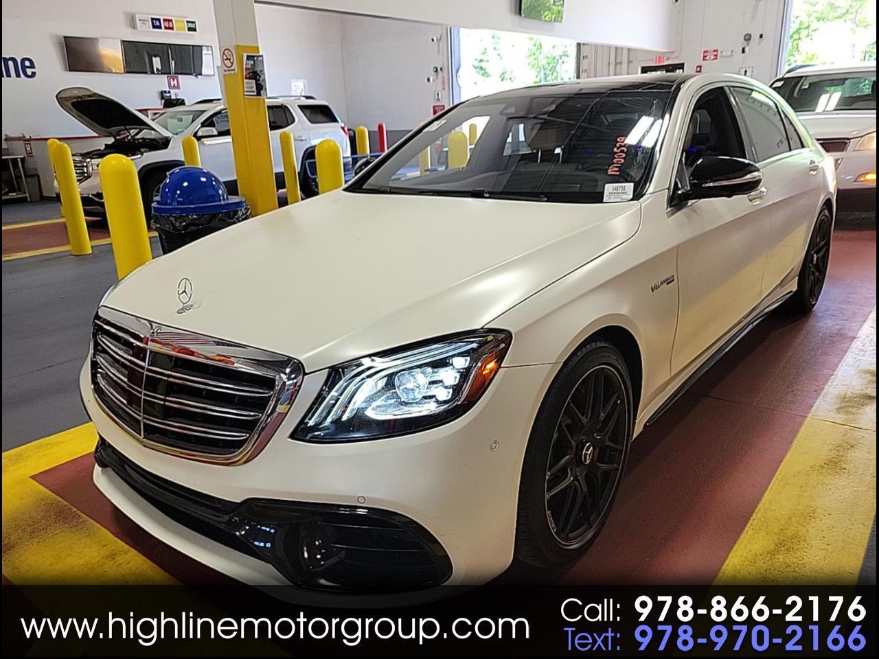 Mercedes-Benz S-Class AMG S 63 4MATIC+ Sedan 2020