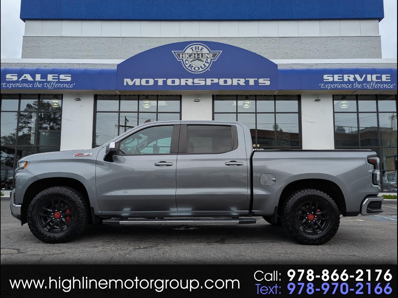 Silver 2020 Chevrolet Silverado 1500 Pickup Truck Four-Wheel Drive Automatic