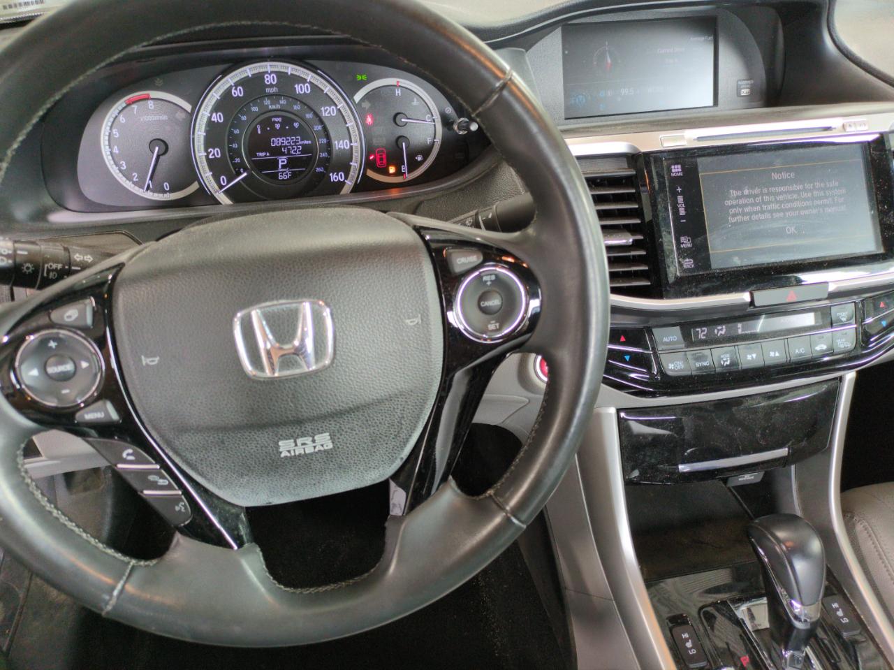 Honda Accord Sedan EX-L V6 Auto 2017