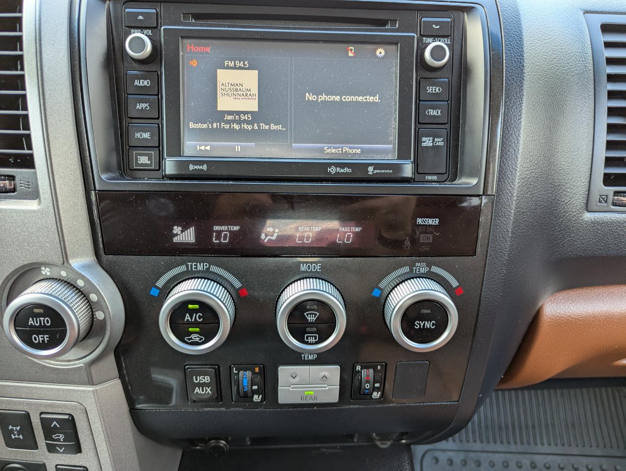 Toyota Sequoia Platinum 4WD (Natl) 2017