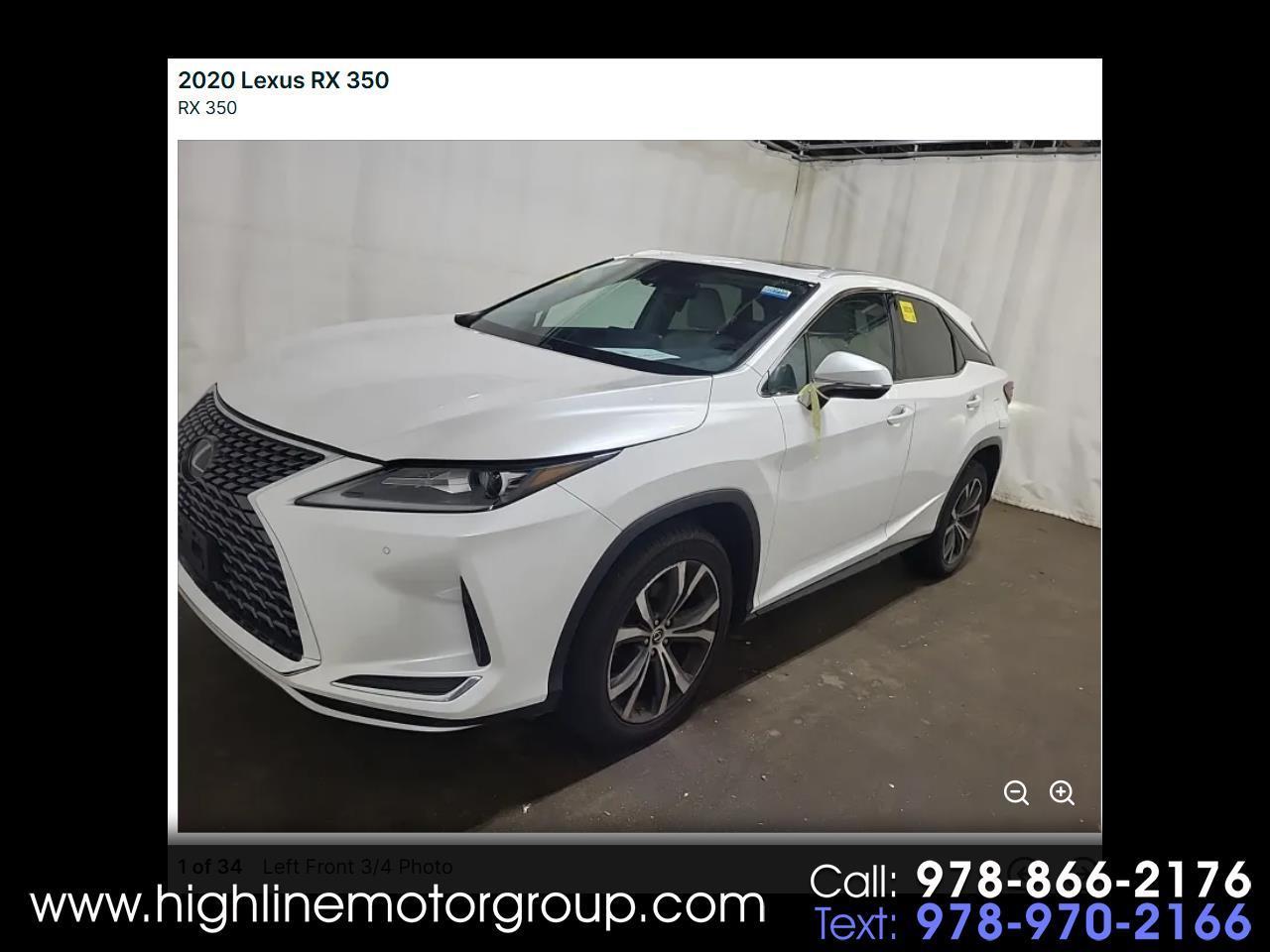 Lexus RX RX 350 AWD 2020