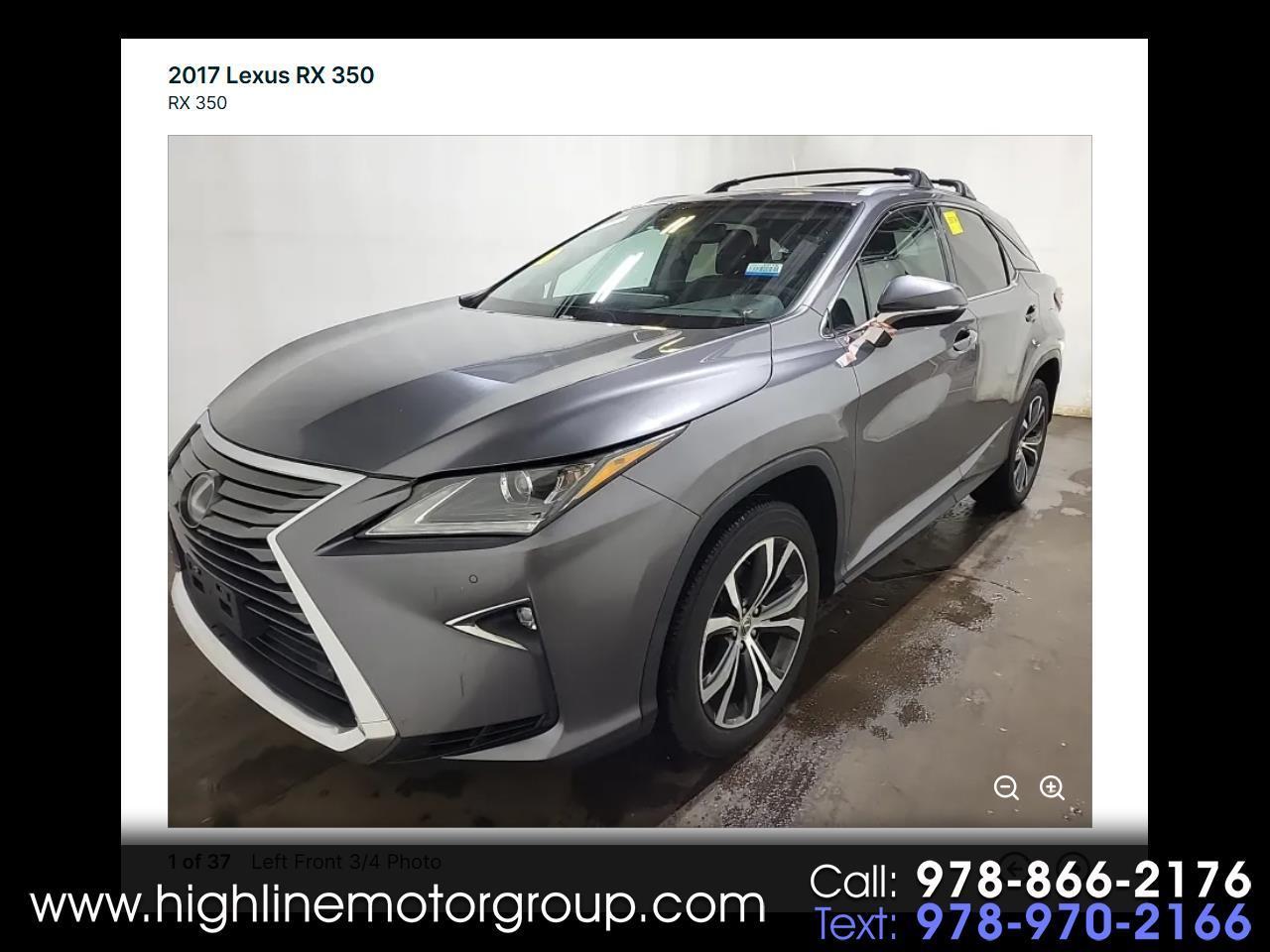 Lexus RX RX 350 AWD 2017