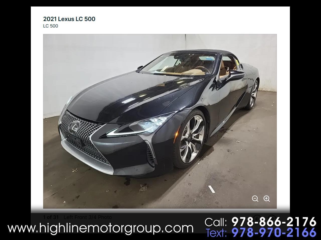 Lexus LC LC 500 Convertible 2021