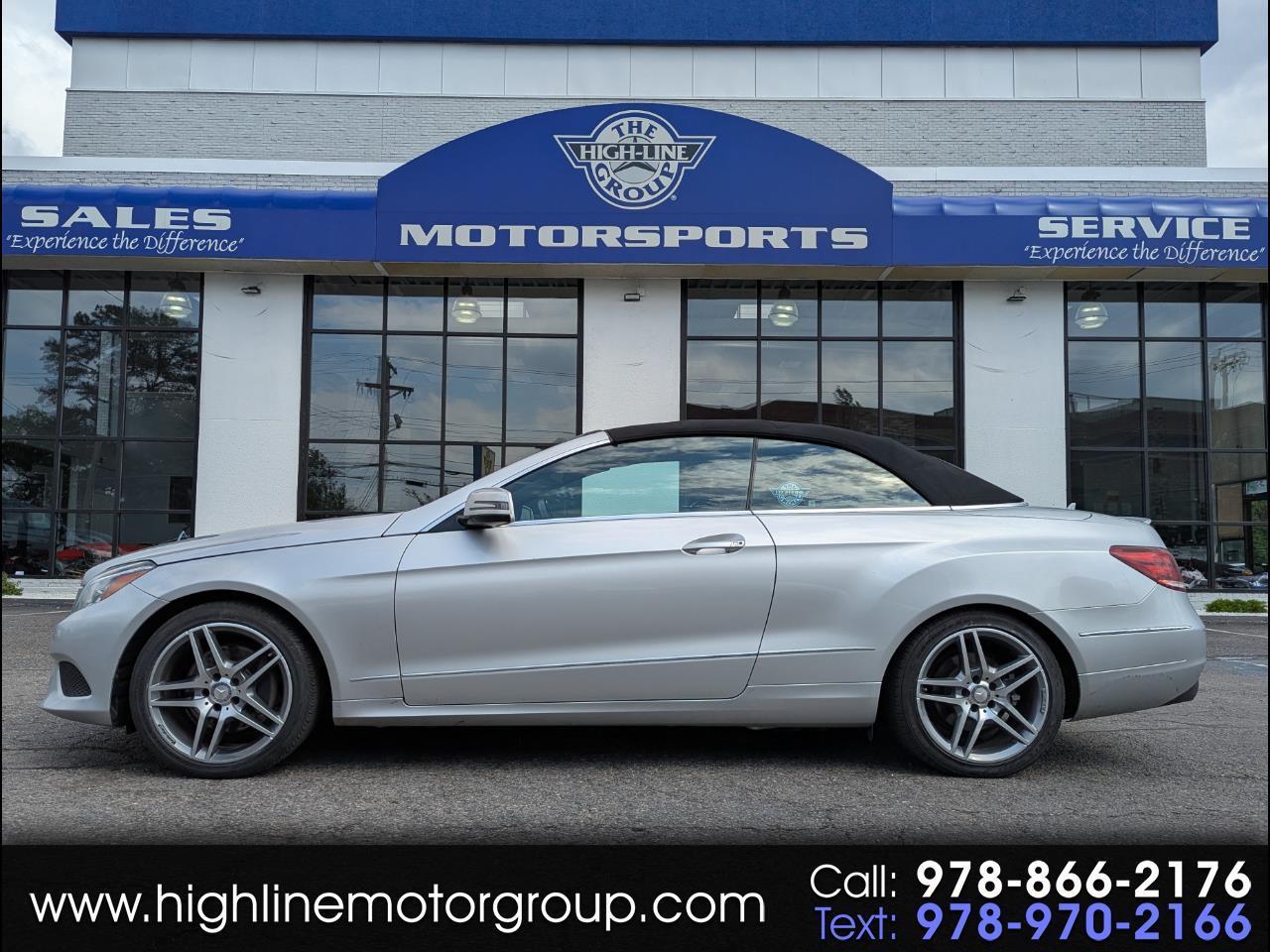 Mercedes-Benz E-Class 2dr Cabriolet E 350 RWD 2014