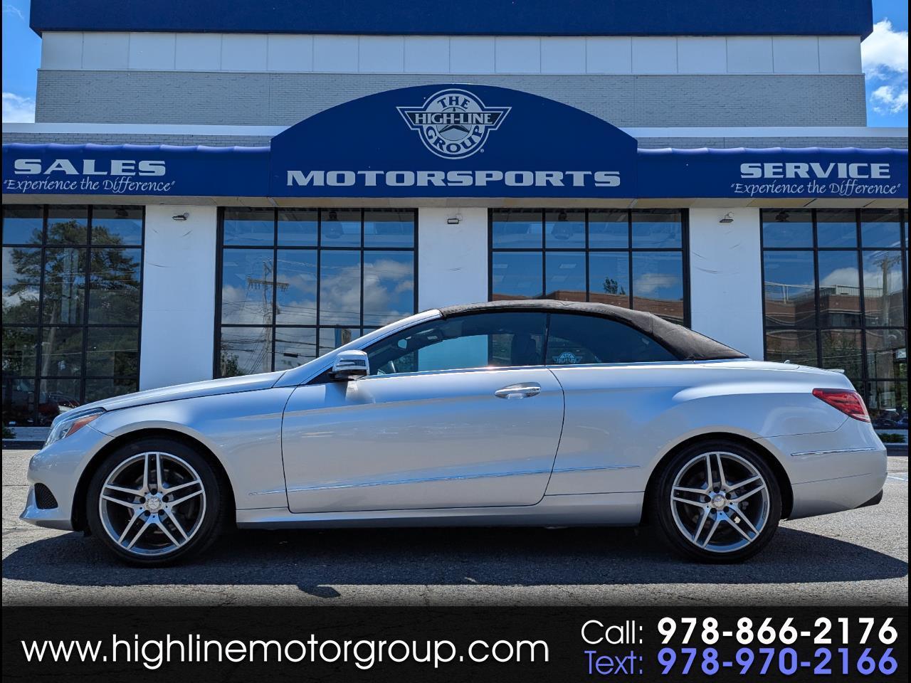 Mercedes-Benz E-Class 2dr Cabriolet E 350 RWD 2014