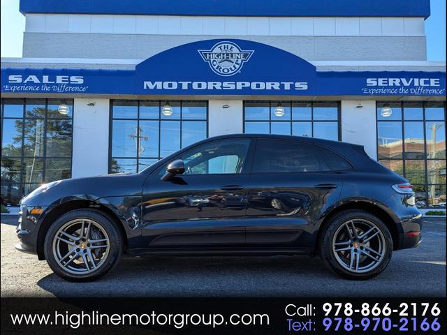 Blue 2021 Porsche Macan SUV / Crossover All-Wheel Drive Automatic