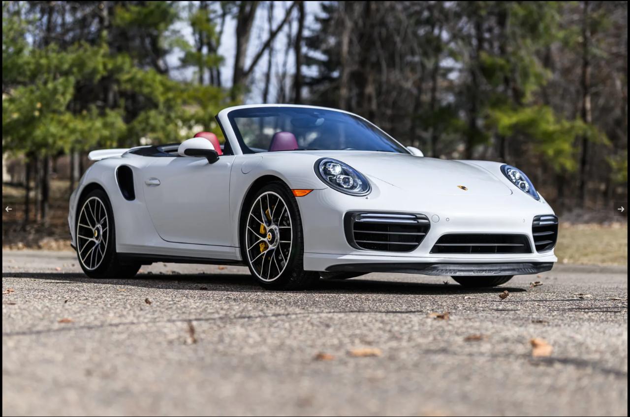 Porsche 911 Turbo S Cabriolet 2017