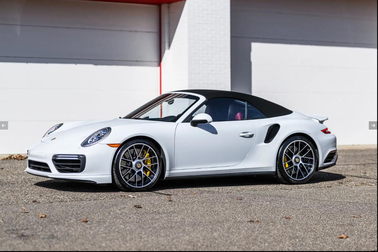 Porsche 911 Turbo S Cabriolet 2017