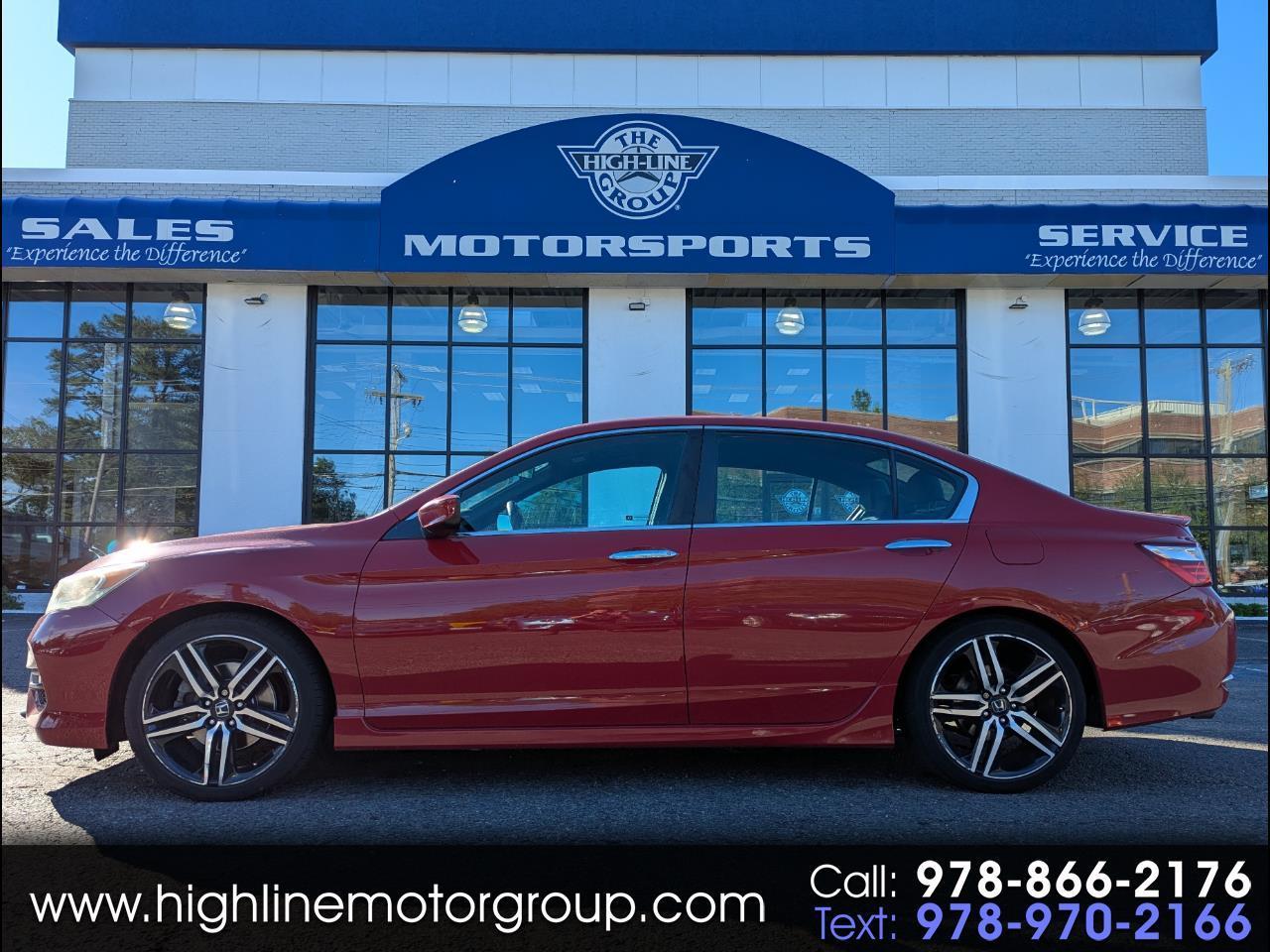 Honda Accord Sedan Sport SE CVT 2017