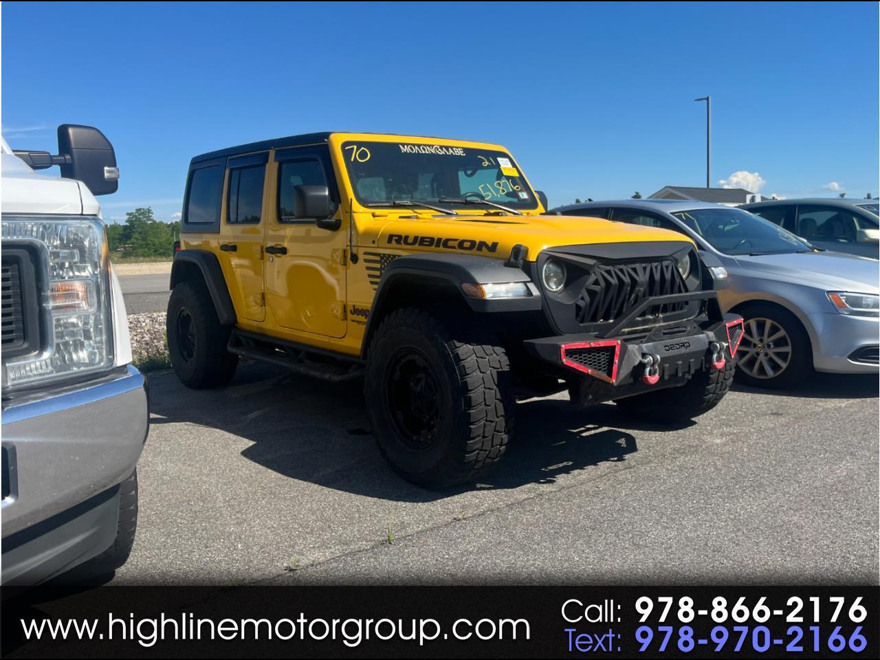 Jeep Wrangler Unlimited Rubicon 4x4 2021