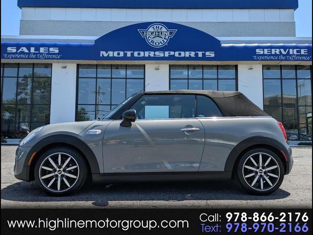 Gray 2016 MINI Cooper Convertible Front-Wheel Drive Automatic