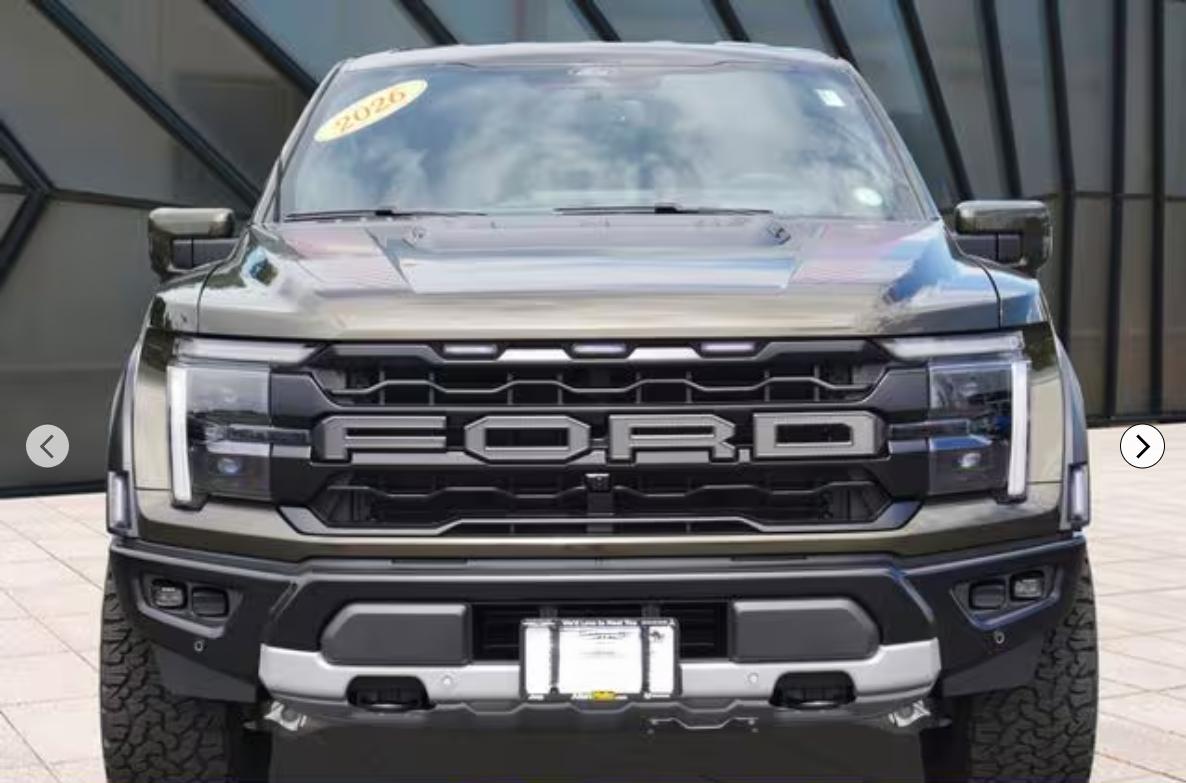 Ford F-150 Raptor 4WD SuperCrew 5.5' Box 2026
