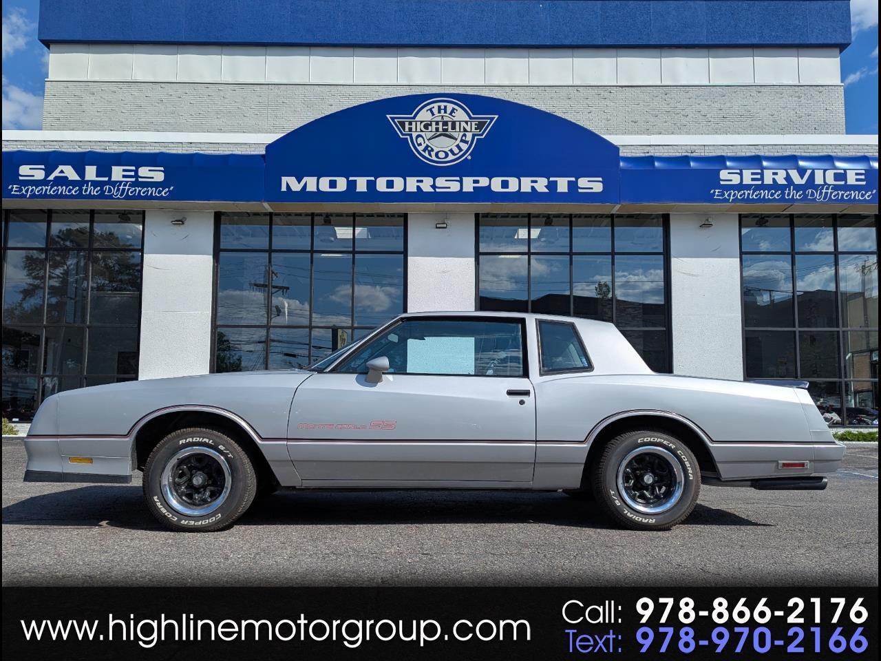 Chevrolet Monte Carlo 2dr Coupe Sport 1985