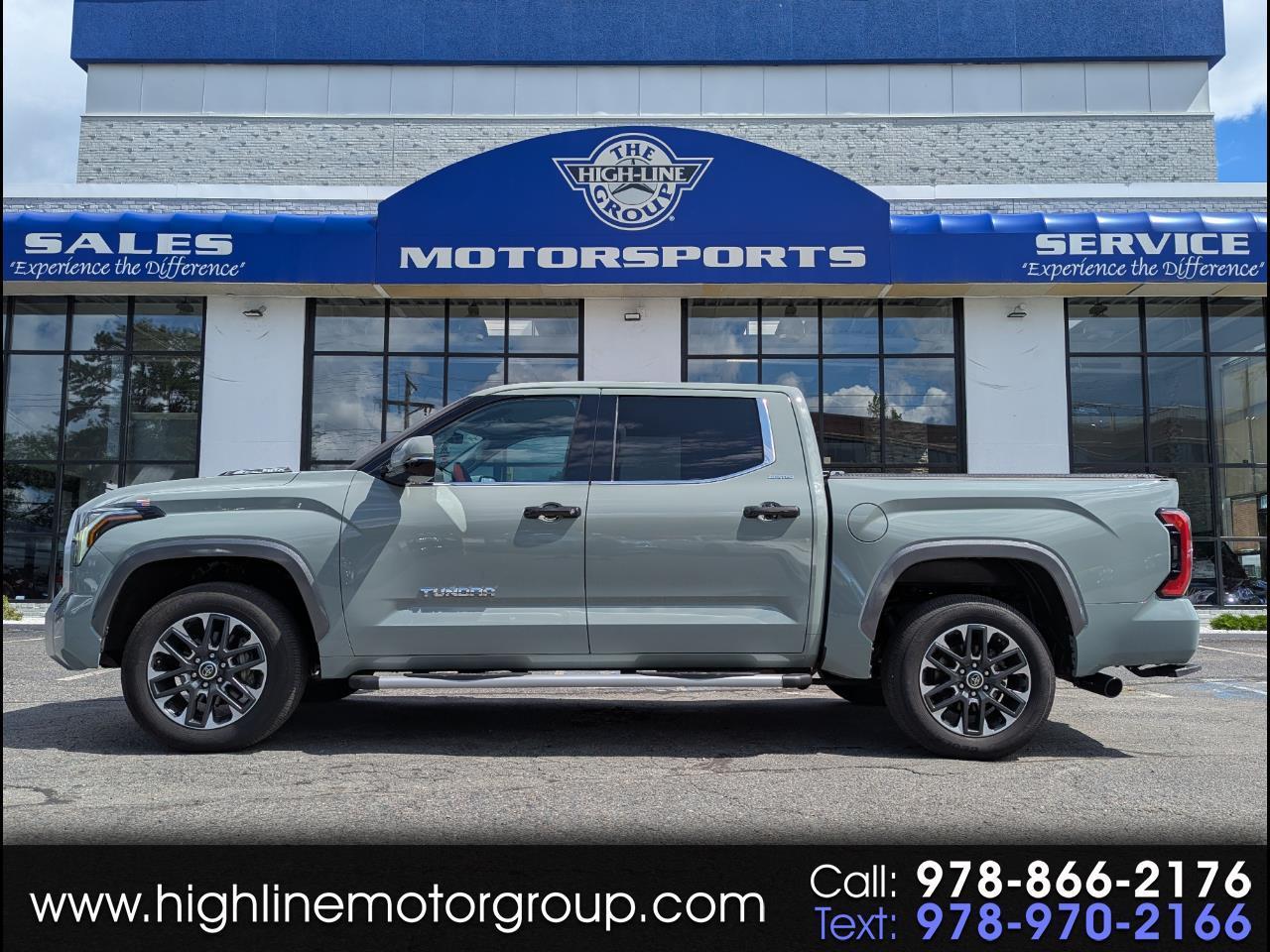 Toyota Tundra 4WD Limited Hybrid CrewMax 5.5' Bed (Natl) 2024
