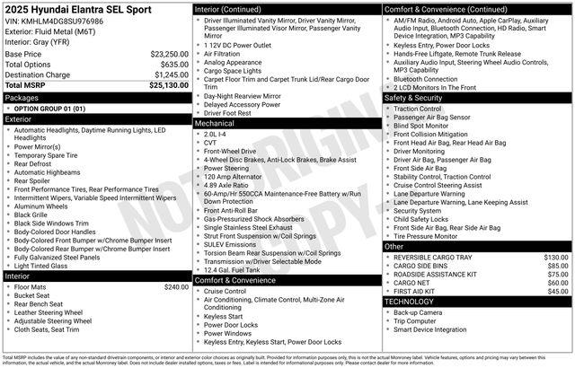 Hyundai Elantra  2025