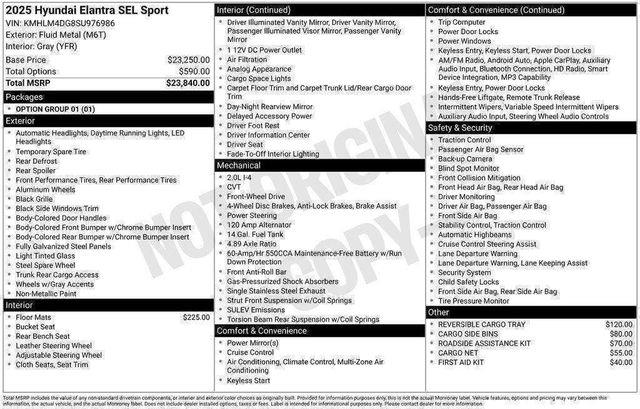 Hyundai Elantra  2025