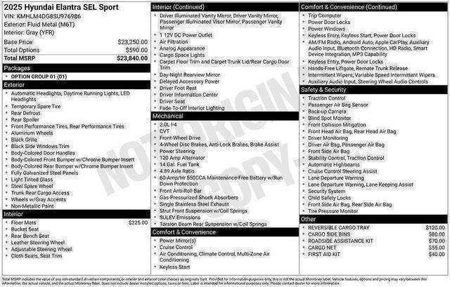 Hyundai Elantra  2025
