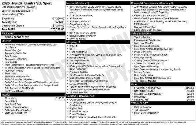 Hyundai Elantra  2025