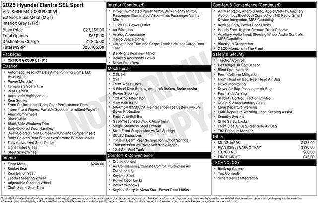 Hyundai Elantra  2025