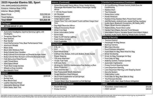 Hyundai Elantra  2025