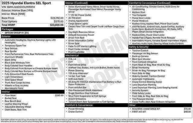 Hyundai Elantra  2025