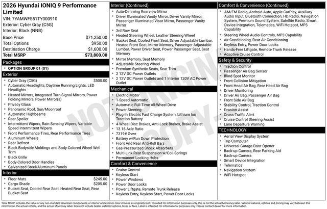 Hyundai Ioniq 9  2026