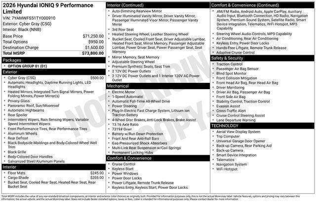 Hyundai Ioniq 9  2026
