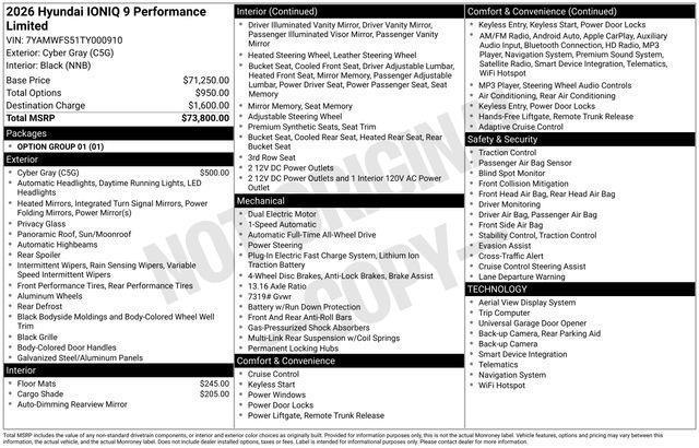 Hyundai Ioniq 9  2026