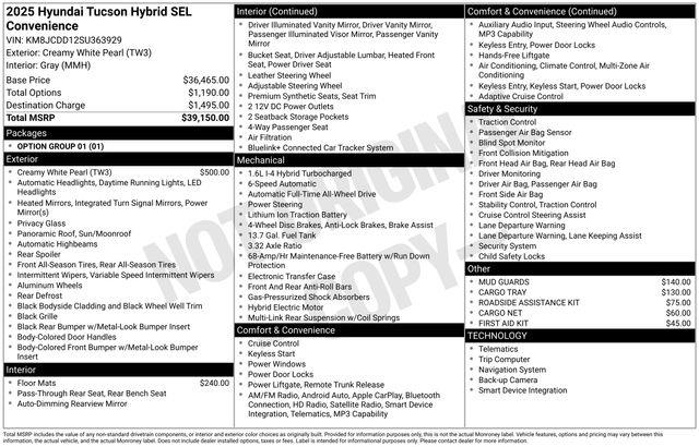 Hyundai Tucson  2025